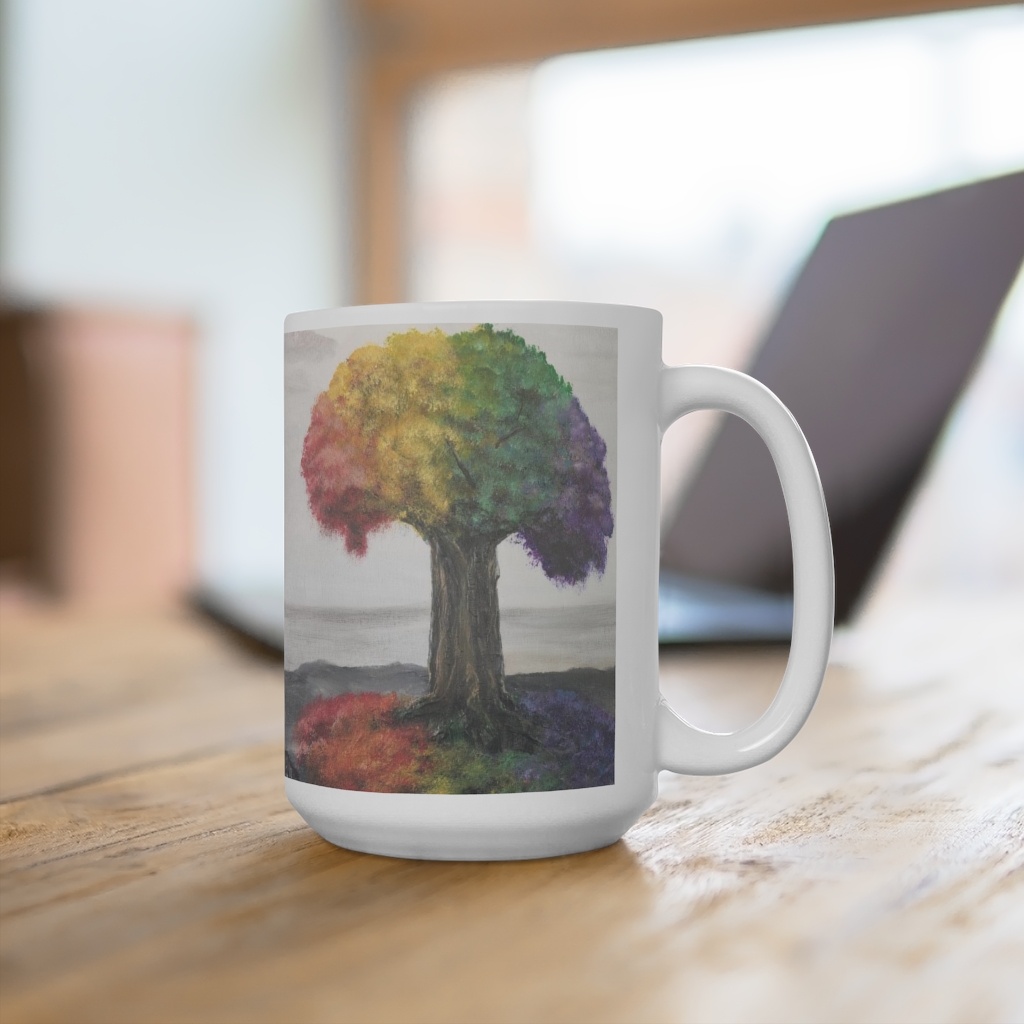 Rainbow Tree Mug